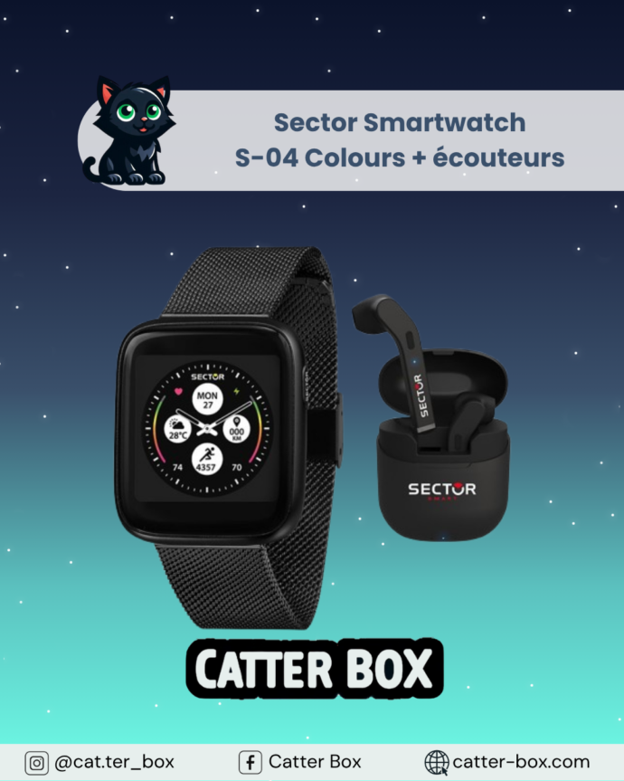 SmartWatch ساكتور ساعة ذكية S-04 Colours