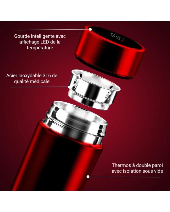 Thermos Smart - 500ml - ترموس ذكي – Image 5